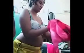 Swathi naidu sexy while attire changing upon saree