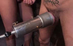 Bondage tattooed boy gets uttered satisfaction from nice tranny