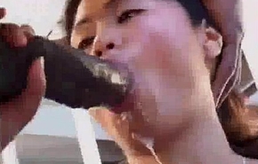 Big black load be fitting of shit drank whole hard by micro asian CityGirls